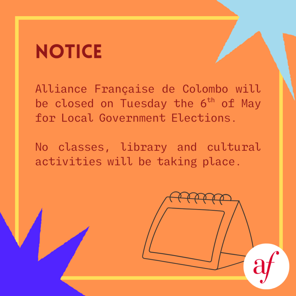 Notice - 6th may
