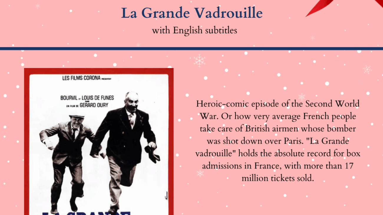 1)Bonjour cinema dec