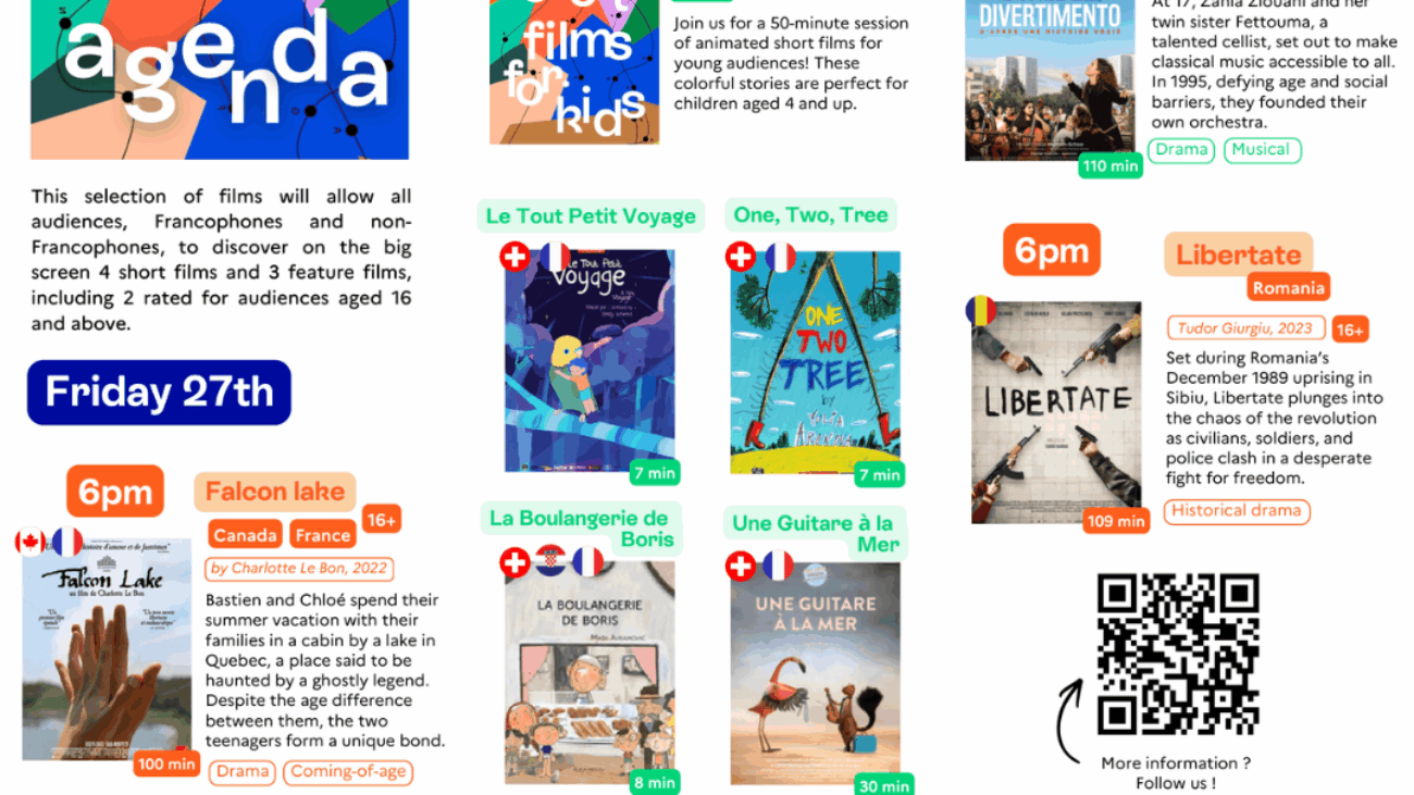 Francophonie Film Fest 2026 Program