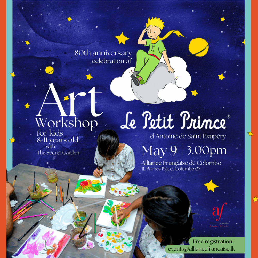 Le Petit Prince Art Workshop for Kids with The Secret Garden