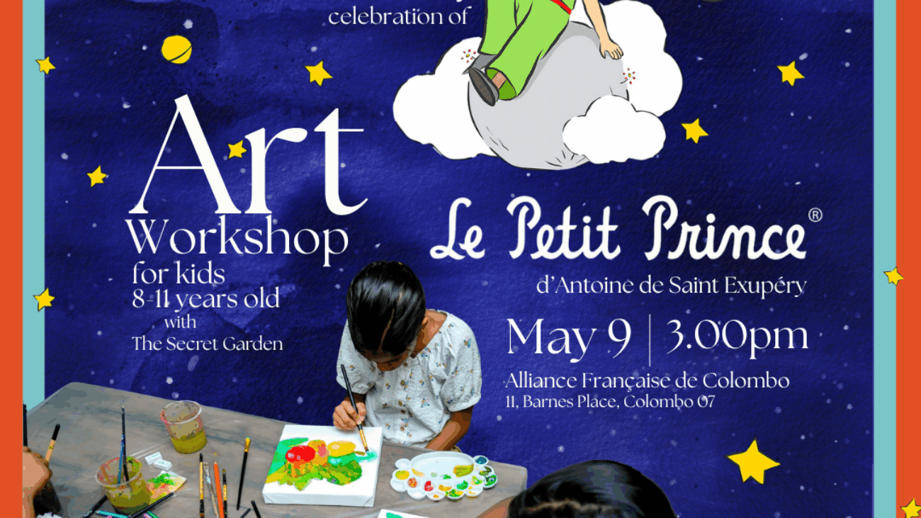 Le Petit Prince Art Workshop for Kids with The Secret Garden