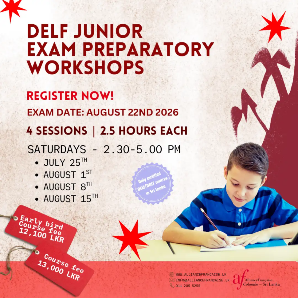DELF Junior Exam Preparatory Workshops